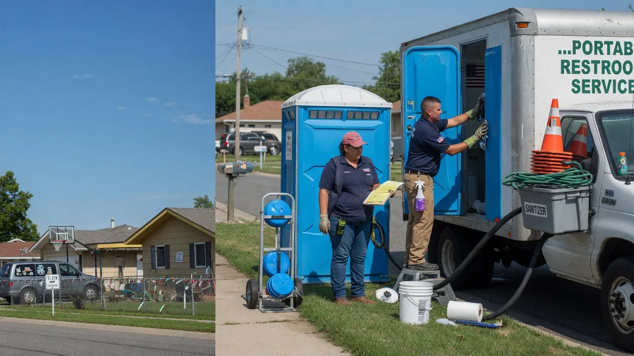 Porta Potty Rental in Sandwich, IL near me